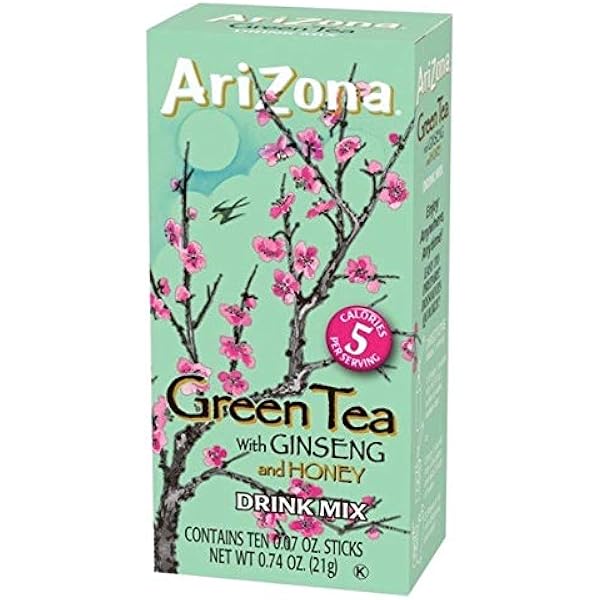Amazon.co.jp: Arizona GREEN TEA GINSENG HONEY 1ガロン（約