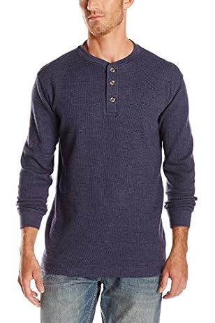 Heavy Cotton 3 Button Henley Shirts 