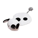 (スマイル ワキキ)Smile YKK 赤ちゃん ベビー帽子 服 ニット 着ぐるみ コスチューム 寝相アート 新生児 出産祝い 記念写真 乳牛 ホワイト