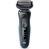 ブラウン(Braun) 50-B1000S(ブルー) 密着シリーズ5 充電式シェーバー 3枚刃