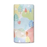 ウィーゴアミーゴ Weegoamigo フィットシーツ 敷布団カバー ウォーターカラーウッズ WOW Cot fitted sheet Watercolour woods