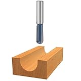 Bosch 85449M 1/2-Inch Diameter 1/4-Inch Cut Carbide Tipped Double Flute Core Box Cutter Router Bit 1