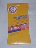 Arm & Hammer Odor Eliminating汚れDevel" G"真空バッグ