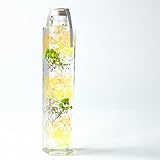 ハーバリウム[綺麗な花を長く美しく楽しめるドライフラワー]（六角底瓶オレンジ系） 母の日 プレゼント ギフト 特別な日 記念日