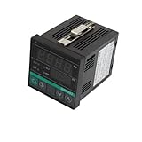 uxcell　温度コントロールメーター 温度調節計　AC 220V アラームSSRコントローラー 1個入り