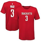 Outerstuffクリス・ポール・ヒューストンRockets # 3 Red Youth Name & NumberジャージーTシャツ X-Large 18/20 レッド