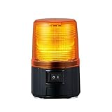 パトライト 電池式フラッシュ表示灯 黄 φ100mm PFH-BT-Y