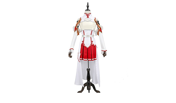 Amazon Co Jp Sweeteasy Cosplay Costume Combat Clothes Asuna Yuuki Asuna Sword Art Online Style New Year Kimono Stage Clothes Stage Clothes Cosplay School Festival Cultural Festival Fancy Dress Party Tdl Usj Halloween End