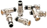 Paladin Tools 9715 RG6/RG6Q SealTite BNC Compression Connectors , 10-Pack [並行輸入品]