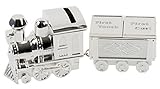 Precious Silver Plated My First Tooth and My First Curl Storage Train By Haysom Interiors by Haysom 