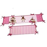Little Bedding By Nojo 3 Little Monkeys - Portable Crib Bumper by NoJo [並行輸入品]