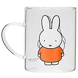 スペースジョイ(Space Joy) マグカップ 透明 ミッフィー 耐熱ガラス 330ml 電子レンジ対応 ゴーストミッフィー 8644005GM