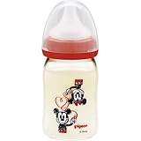 ピジョン 母乳実感 哺乳びん プラスチック製 160ml ディズニー柄160ml( 哺乳びん ピジョン ベビー用品 )『4902508003285』