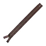 Y.K.K マルチリングファスナー アンティークゴールド こげ茶 30cm 同色3本入 5RAG30-570