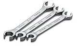 SK 373 SuperKrome 3 Piece 6 Point 10-Millimeter to 14-Millimeter Flare Nut Wrench Set [並行輸入品]