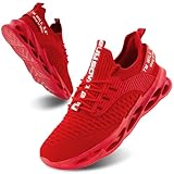 [XXG] スニーカー メンズ レディース スポーツシューズ ランニング ジョギング ウォーキング トレーニング 軽量 通気性 快適 滑り止め スリッポン 運動靴 レッド 23.0 cm