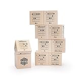 Uncle Goose Chord Cubes Guitar Blocks - Made in USA [並行輸入品]