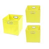 Modern Littles Sweets Organization Bundle-3 Storage Bins, Yellow by Modern Littles [並行輸入品]
