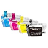 【SUNINK】ブラザー 用 LC411インク(BK/C/M/Y)【4色セット*1(合計4本)】 対応：DCP-J928N-W/DCP-J928N-B/DCP-J528N/MFC-J905N/DCP-J915N/DCP-J1800N/DCP-J926N-W/DCP-J926N-B/DCP-J526N/MFC-J904N/MFC-J739DN/MFC-J739DWN/MFC-J939DN