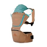 Josh/Denim Hipseat Carrier　ベビーキャリア/抱っこ紐　I-angel社　Brown【並行輸入】