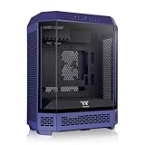 Thermaltake Tower 600 ミッドタワー、2x140mm CTファン付属、420mmラジエーターサポート、400mm GPUクリアランス、隠しコネクタサポート、回転可能なPCIeスロット、未来の夕暮れ、CA-1Z1-00MNWN-00。