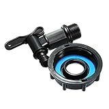 Homyl 耐久性　バルブクイック　コネクタ　継手　水管継手　スウィッチ付き　バルブ付き　部品　　15mm　