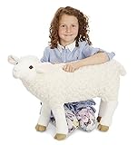 Melissa & Doug Giant Sheep - Lifelike Stuffed Animal (nearly 2 feet tall) [並行輸入品]