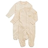 長袖足付カバーオール2PK　0-3ｍ