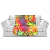 ブランケットウルトラソフトFuzzy 4サイズ！DIANOCHEデザインからby Christy Leigh Cosmic DreamホームDecor Unique Designer芸術的スタイリッシ
