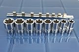 TEMO 8pc TORX plus 18-32EP Socket 1/2 Square Drive by TEMO