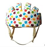 SDblue　「改良版F式」ベビー 乳幼児 赤ちゃんヘルメット 怪我防止 衝撃緩和 軽量衝撃吸収 プロテクター保護ケガ防止 軽量　サイズ調整可 (マルチカラー)