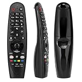 AN-MR650A音声リモコンSuitable for LG AndroidスマートTV 、クリック、音声、マジック、ポインター機能をつき 、ホットキーNETFLIX と Amazon