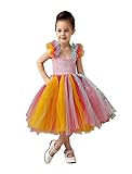 JSファッション チュールパニエ プリンセスドレス 110-120サイズ マルチカラー [並行輸入品]