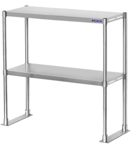 Amazon.co.jp: [頂点看板] ステンレス 作業台 2段 業務用 調理台 日本