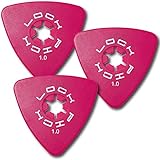 LOCK PICK ギターピック なくさないピック ピックホルダー ピックケース 紛失防止ピック (ピンク 1.0ｍｍ 3枚入り)