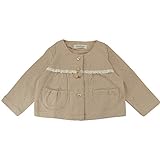 【秋冬物】(日本製) Pample Mousse(パンプルムース) 接結サクランボ付きカーディガン 95cm /BE NO.DP-53206