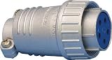 TRUSCO 七星 七星科学研究所 メタルコネクタ NJC-20シリーズ 5極 PF NJC205PF