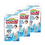 【ケース販売】　エリエール　グーン　やわらかフィットパンツ　男の子用　Lサイズ　(44枚入×3個)