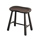 おしりにフィットするスツール　　ダークブラウン　ロー