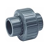 PVC Sch 80 Threaded Union 1" [並行輸入品]