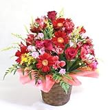 季節のアレンジ 赤系