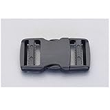 【キャンセル不可】GS18905 ２５ｍｍ用 バックル【サイドリリース／プラスチック製】
