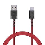 エレコム USB TYPE C ケーブル (USB A-USB C) 断線に強い高耐久モデル USB2.0 正規認証品 1.2m レッド MPA-ACS12NRD