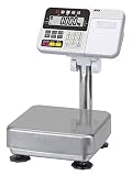 A&D トリプルレンジ 防塵・防水台はかり HV-15KC ≪ひょう量:15kg 最小表示:0.005kg 皿寸法:250(W)*250(D)mm 検定無≫