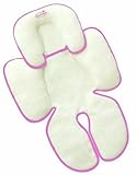 Summer Infant(サマー インファント) Snuzzler ベビーカー ヘッド＆ボディサポート - Velboa　(並行輸入品) (Velboa ピンク)