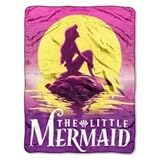 The Little Mermaid Super Plush Throw. [並行輸入品]