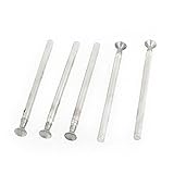 uxcell 電動リューター用 ビット　2.35mm x 4mm　金属　シャンク　5個入り