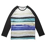 (マンスター)Munster マルチストライプラグランTシャツ 5