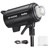 Godox DP400IIIV スタジオ フラッシュ 400Ws、GN87 5600±200K 2.4G X システム 1/2000-1/800s ボーエンズ マウント、ストロボ フラッシュ モノライト、ポートレート、ファッション、ウェディング、製品写真用