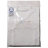 アメジスト やわらか短肌着フライス 水玉オフホワイト 50~60cm